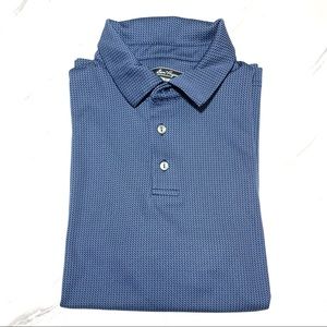 BEN HOGAN Navy Blue Men’s Performance Athletic Golf Polo Shirt Size Medium